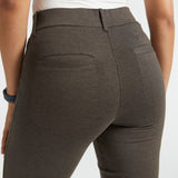 PRESALE ⏰ 7-Pocket DPYP™ Dress Pant Yoga Pants | Straight (Heather Brown)