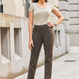 PRESALE ⏰ 7-Pocket DPYP™ Dress Pant Yoga Pants | Straight (Heather Brown)