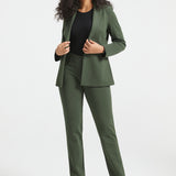 PRESALE ⏰ 7-Pocket DPYP™ Dress Pant Yoga Pants | Straight (Heather Olive)
