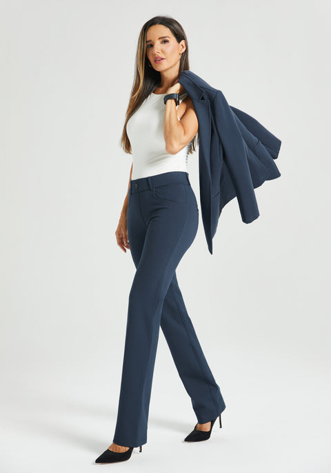 7-Pocket DPYP™ Dress Pant Yoga Pant | Straight (Navy)