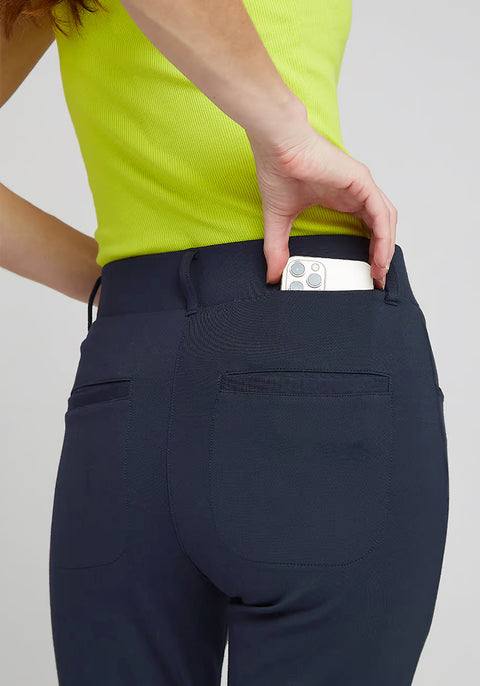 7-Pocket DPYP™ Dress Pant Yoga Pant | Straight (Navy)