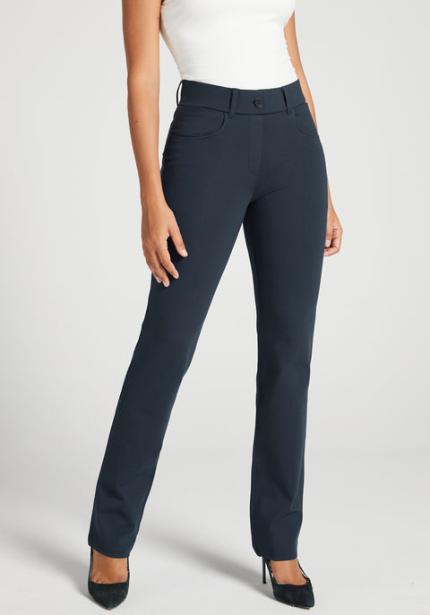7-Pocket DPYP™ Dress Pant Yoga Pant | Straight (Navy)