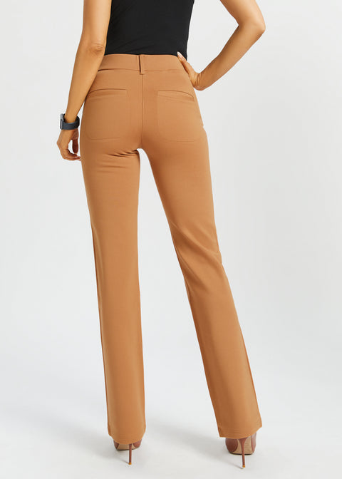 7-Pocket DPYP™ Dress Pant Yoga Pant | Straight (Sandalwood)