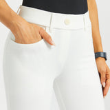 7-Pocket DPYP™ Dress Pant Yoga Pant | Straight (Star White)