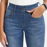 Signature Mid-Rise Denim | Straight (Alamo Wash)