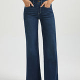 Signature Mid-Rise Denim | Wide (Roma Wash)