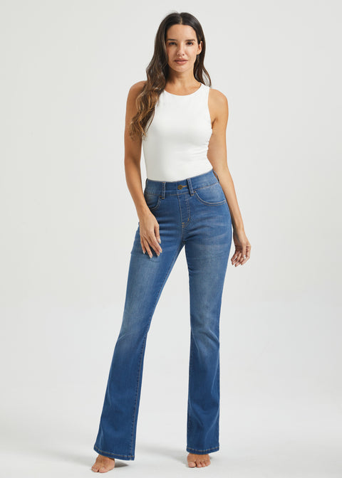 Signature Mid-Rise Denim | Bootcut (Alamo Wash)