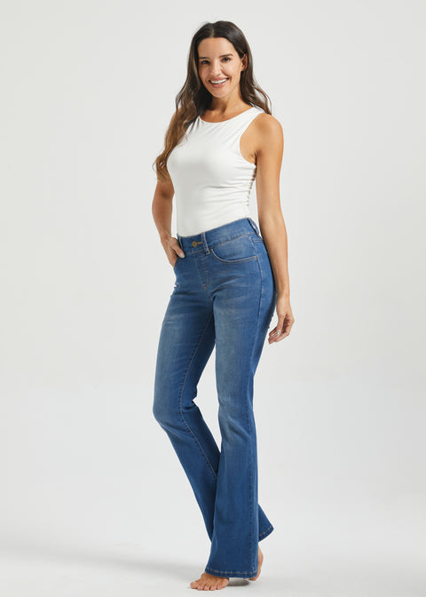 Signature Mid-Rise Denim | Bootcut (Alamo Wash)
