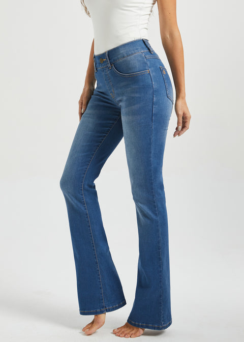 Signature Mid-Rise Denim | Bootcut (Alamo Wash)
