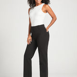 Two-Pocket DPYP™ Dress Pant Yoga Pant | Straight (Black)