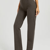 PRESALE ⏰ Two-Pocket DPYP™ Dress Pant Yoga Pants | Straight (Heather Brown)