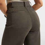 PRESALE ⏰ Two-Pocket DPYP™ Dress Pant Yoga Pants | Wide (Heather Brown)