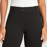 Two-Pocket DPYP™ Dress Pant Yoga Pant | Straight (Black)