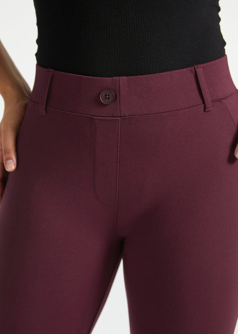 PRESALE ⏰ Two-Pocket DPYP™ Dress Pant Yoga Pant | Bootcut (Burgundy)