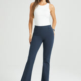 Two-Pocket DPYP™ Dress Pant Yoga Pant | Bootcut (Navy)