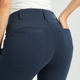 Two-Pocket DPYP™ Dress Pant Yoga Pant | Bootcut (Navy)