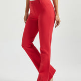 Two-Pocket DPYP™ Dress Pant Yoga Pant | Bootcut (Red)