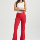 Two-Pocket DPYP™ Dress Pant Yoga Pant | Bootcut (Red)
