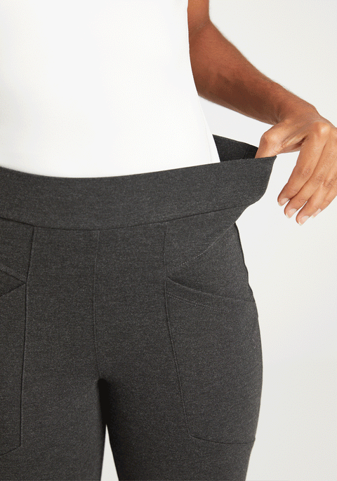 Journey DPYP™ Dress Pant Yoga Pant | Skinny (Charcoal)