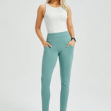 Journey DPYP™ Dress Pant Yoga Pant | Skinny (Steel Blue) - Final Sale