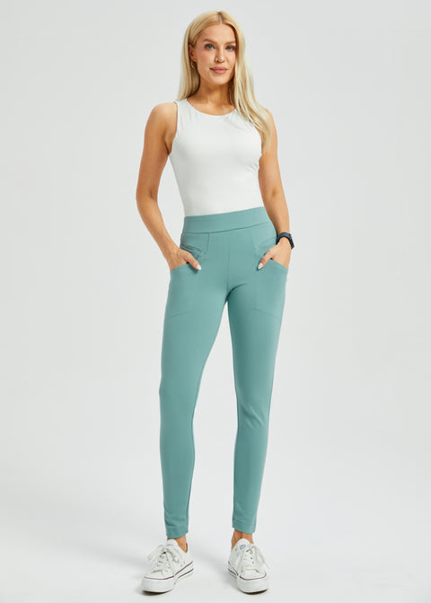 Journey DPYP™ Dress Pant Yoga Pant | Skinny (Steel Blue) - Final Sale