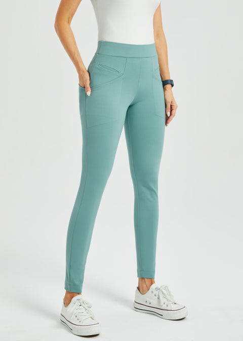 Journey DPYP™ Dress Pant Yoga Pant | Skinny (Steel Blue) - Final Sale