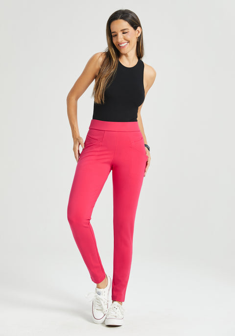 Journey DPYP™ Dress Pant Yoga Pant | Skinny (Virtual Pink) - Final Sale
