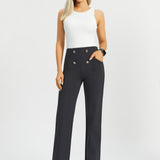 Atlantic DPYP™ Dress Pant Yoga Pants | Wide (Black)