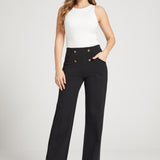 Atlantic DPYP™ Dress Pant Yoga Pants | Wide (Black)