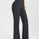 Atlantic DPYP™ Dress Pant Yoga Pants | Wide (Black)