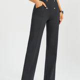 Atlantic DPYP™ Dress Pant Yoga Pants | Wide (Black)