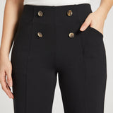 Atlantic DPYP™ Dress Pant Yoga Pants | Wide (Black)