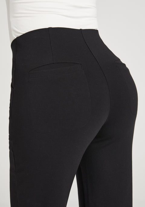 Atlantic DPYP™ Dress Pant Yoga Pants | Wide (Black)