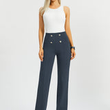 Atlantic DPYP™ Dress Pant Yoga Pants | Wide (Navy)