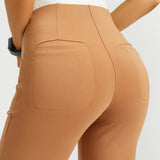 Atlantic DPYP™ Dress Pant Yoga Pants | Wide (Sandalwood)