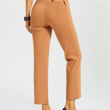 Monroe Crop Trouser DPYP™ | Straight (Sandalwood) - Final Sale