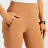Monroe Crop Trouser DPYP™ | Straight (Sandalwood) - Final Sale