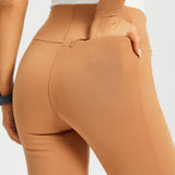 Monroe Crop Trouser DPYP™ | Straight (Sandalwood) - Final Sale