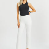 Monroe Crop Trouser DPYP™ | Straight (Star White)