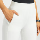 Monroe Crop Trouser DPYP™ | Straight (Star White)