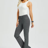 7-Pocket DPYP™ Dress Pant Yoga Pant | Bootcut (Black White Geo)