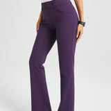 7-Pocket DPYP™ Dress Pant Yoga Pant | Bootcut (Aubergine)