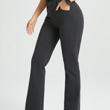 7-Pocket DPYP™ Dress Pant Yoga Pant | Bootcut (Charcoal)