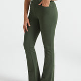 PRESALE ⏰ 7-Pocket DPYP™ Dress Pant Yoga Pants | Bootcut (Heather Olive)