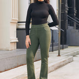 PRESALE ⏰ 7-Pocket DPYP™ Dress Pant Yoga Pants | Bootcut (Heather Olive)