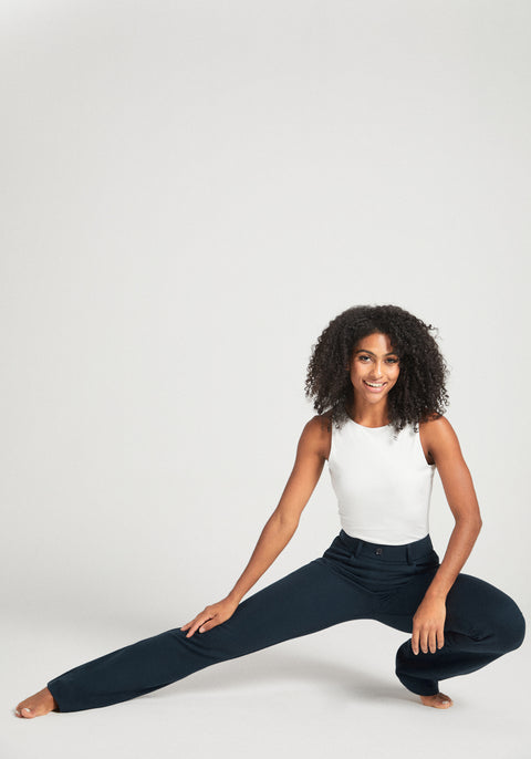7-Pocket DPYP™ Dress Pant Yoga Pant | Bootcut (Navy)