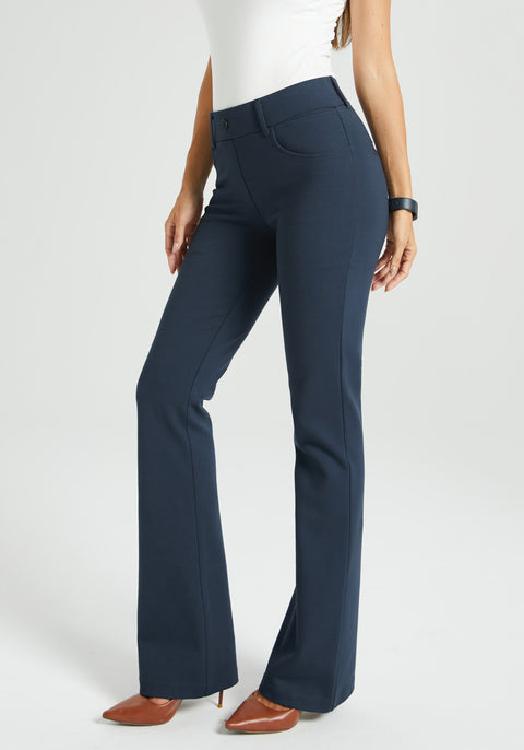 7-Pocket DPYP™ Dress Pant Yoga Pant | Bootcut (Navy)