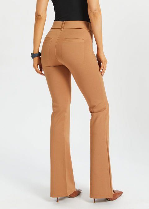 7-Pocket DPYP™ Dress Pant Yoga Pant | Bootcut (Sandalwood)