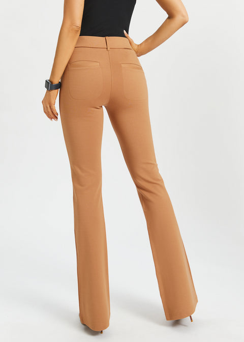 7-Pocket DPYP™ Dress Pant Yoga Pant | Bootcut (Sandalwood)