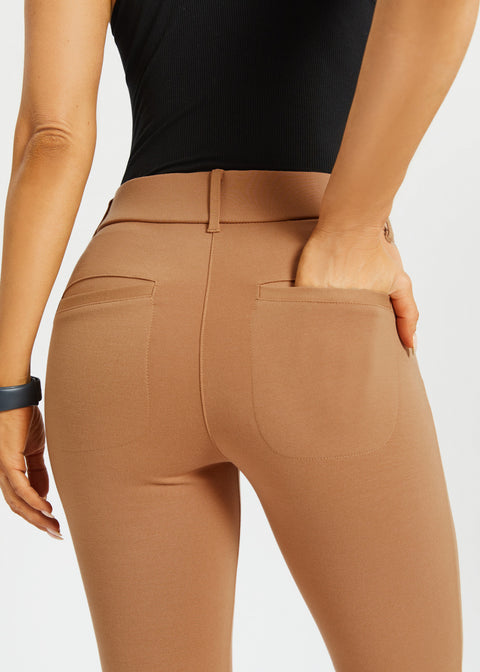 7-Pocket DPYP™ Dress Pant Yoga Pant | Bootcut (Sandalwood)